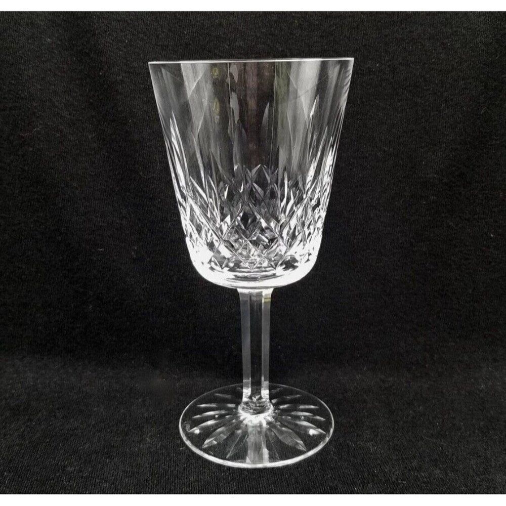 Vintage Marquis Waterford Crystal Kenmare Water Wine Goblet Glass Ireland New